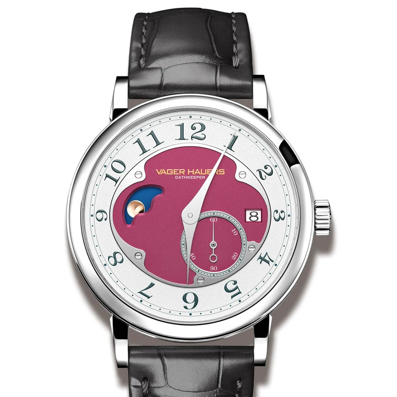 Product Watch Men's Mechanical Watch Fully Automatic Leather Waterproof Runa FPJ Water Drop Needle Men's Watch