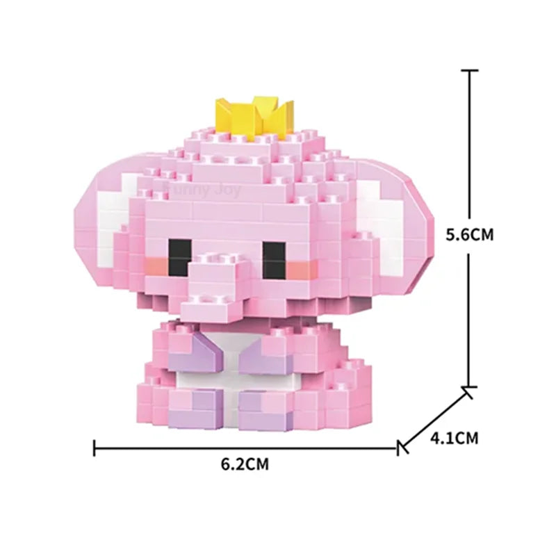 Insect Micro Animals Pet Cats Dog Building Blocks 3D Diamond Model BEE Snail Brick City Construction Toy for Children Kid Gift