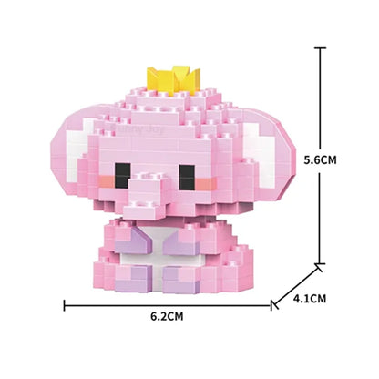 Insect Micro Animals Pet Cats Dog Building Blocks 3D Diamond Model BEE Snail Brick City Construction Toy for Children Kid Gift