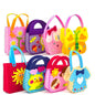 4Pcs Children Cartoon Non-woven Handicraft Toys Kids Handmade Bag DIY Animal Flower Handbags Crafts Art Sewing Toy Craft Decor