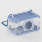 Folding Insect Observation Box Waterproof Wear Resistant Portable Hamster Cage Transparent Pet Observation Box