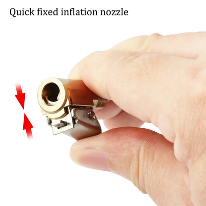 Car Auto Brass 8mm Tyre Wheel Tire Air Chuck Inflator Pump Valve Clip Clamp Connector Adapter Car Accessories For Compressor
