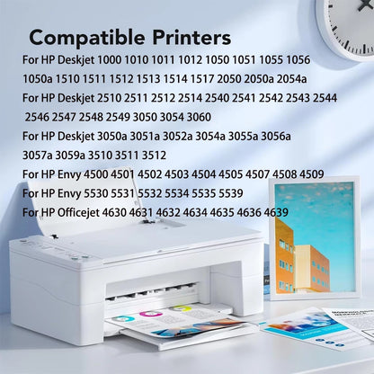 Einkshop For HP 301XL 301 XL Refillable Ink Cartridge for HP301 Deskjet 1050 2050 2510 3000 3050 3052 3054 3540 1510 2540