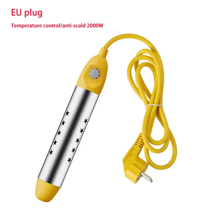 Portable Pool Heater Water Heating Boiler Swimming Solar Bath Tub Immersion Hot Fast Automatic Power Off Intelligent 2000W