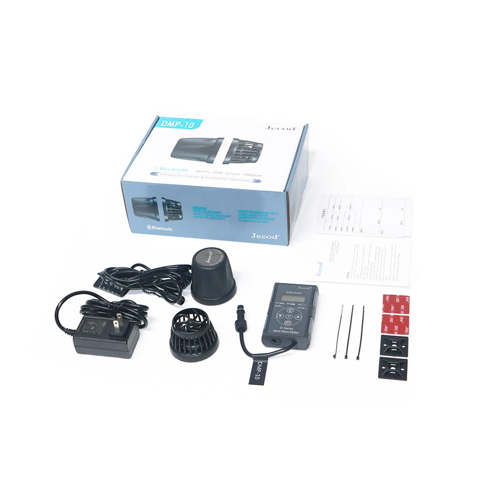 Jecod Jebao Dmp-5/15/25/35/45 New Smart Bluetooth App Control Cordless Aquarium Wavemaker Pump Freshwater Saltwater Fish Tank