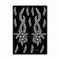 Flower Tattoo Stencil Reusable Henna Template for Hand and Body Henna Tattoo Design for Wedding Festival Party Tattoo Tools