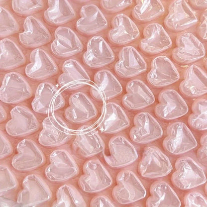 20PCS Pink Love Bubble Bag Bubble Film Bubble Envelope Small Card Cover Gift Packaging Bag Shockproof and Waterproof