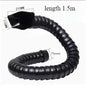 Flexible Smoke Exhaust Ventilator Pipe positioning bamboo tube suction air collector hood Industrial smoke extraction system