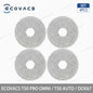 ECOVACS T50 PRO OMNI / T50  AUTO / DDX67 Robot Vacuum Cleaner Accessories Main Side Brush Hepa Filter Mop Cloth Dust Bag Parts