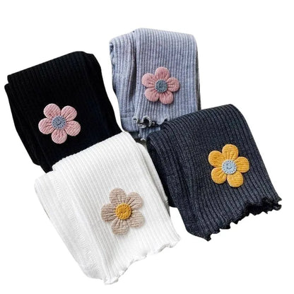 Baby Leggings for Spring and Autumn Cotton Children's Adjustable Pants Baby Girls Look Good Long Pants for Outerwear Clothing