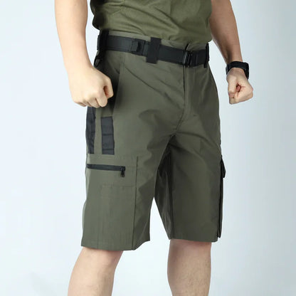 Men's Operator Elastic Tactical Shorts Ripstop Workout Outdoor Cargo Shorts for Men Cycling Hiking Fishing Casual Men's Shorts
