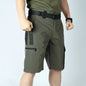 Men's Operator Elastic Tactical Shorts Ripstop Workout Outdoor Cargo Shorts for Men Cycling Hiking Fishing Casual Men's Shorts