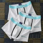 3Pcs Male Panties Cotton Men's Underwear Boxers Breathable Man Boxer Printed Underpants Comfortable Shorts Men Underwear M-3XL