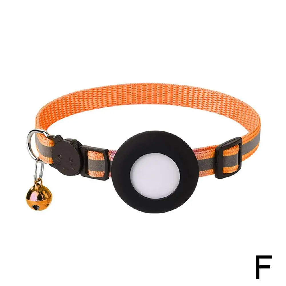 Reflective Adjustable Cats and Small Dogs Collars with Bells Pet Supplies Anti-strangling Cats Necklace Breakaway Cat Collar