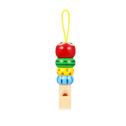 Wooden Music Instruments for Kids Rhythm Maracas Castanet Flute Jingle Bells Harmonica Trumpet Fiesta Carnival Party Favors