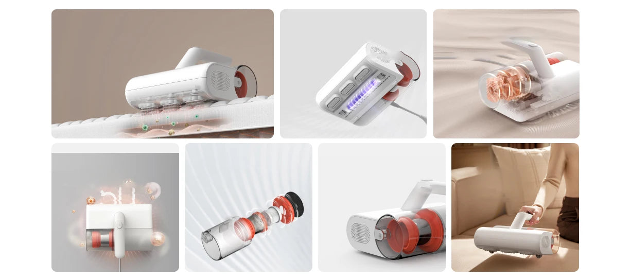 Original New MIJIA Mite Remover 2 B402CN 12kPa 220V 50Hz 400W Chinese Version