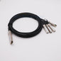 40G QSFP To 4*10G SFP+ DAC Cable 1m/2m/3m Direct Attach Copper Breakout Cable Compatible with Cisco,HuaWei,Mikrotik Fiber Switch