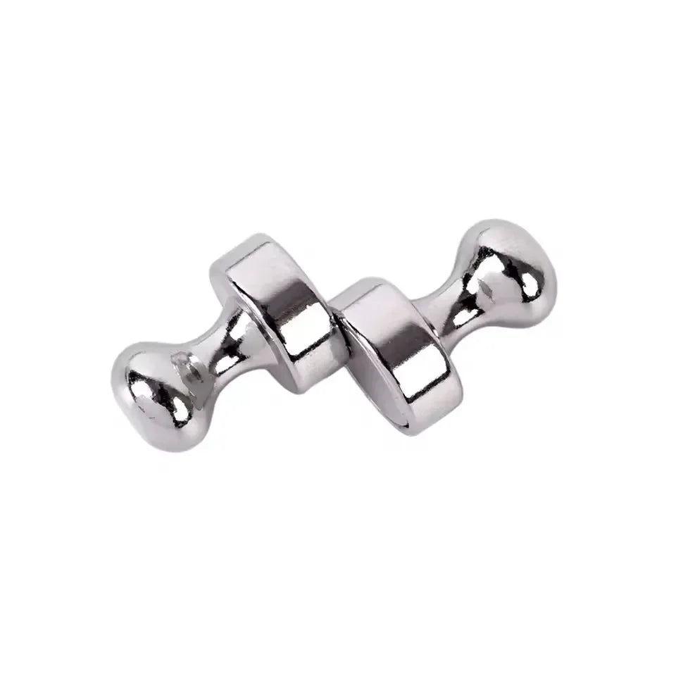50/1Pcs Metal Strong Magnetic Pushpins Magnets Pin Whiteboard Fridge Thumbtack Power Magnet Sheets Push Pins for Office School