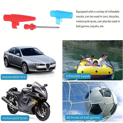 12V 300PSI Electric Inflator Mini Air Compressor Car Electric Tire Air Inflator Pump Electric Air Pump with Pressure Check Gauge