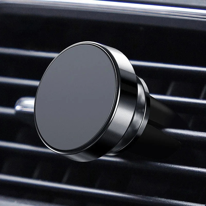 Magnetic Car Mobile Phone Holder Air Vent Clip Smart Phone Stand Mini Magnetic Car GPS Bracket For iPhone Huawei Xiaomi Realme