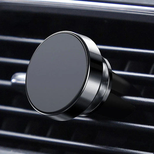 Magnetic Car Mobile Phone Holder Air Vent Clip Smart Phone Stand Mini Magnetic Car GPS Bracket For iPhone Huawei Xiaomi Realme