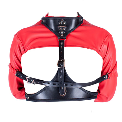 Female Leather Revealing Restraint Clothing Punk Style Couple Sex Bdsm
