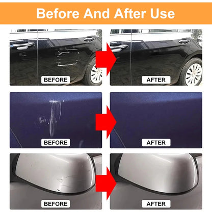 Car Scratch Remover Polishing Paste With Sponge Paint Care Restore Damaged Surface Smooth Finish For Auto Gloss
