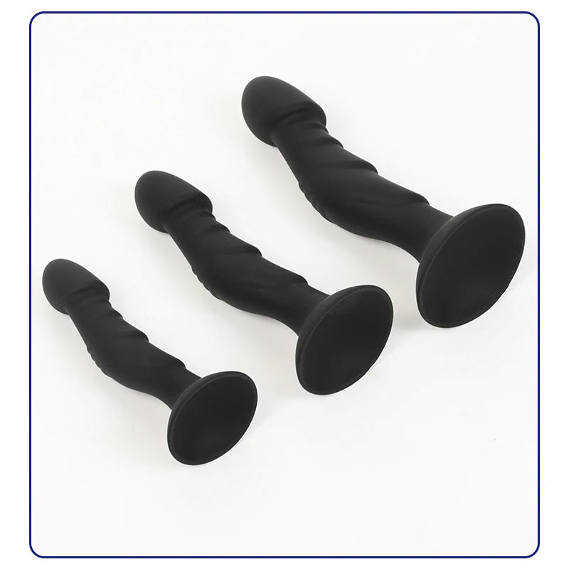 Dildo Anal Plug Butt Plug with Strong Suction Cup Prostate Massager Product Anal Dilation Masturbation Adult Sex Toys Women Men