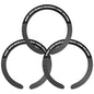 1PC/3PC/5PC Stainless Steel Universal Magnetic Metal Plate Ring For Magsafe Wireless Charger Iron Sheet Sticker Car Phone Holder