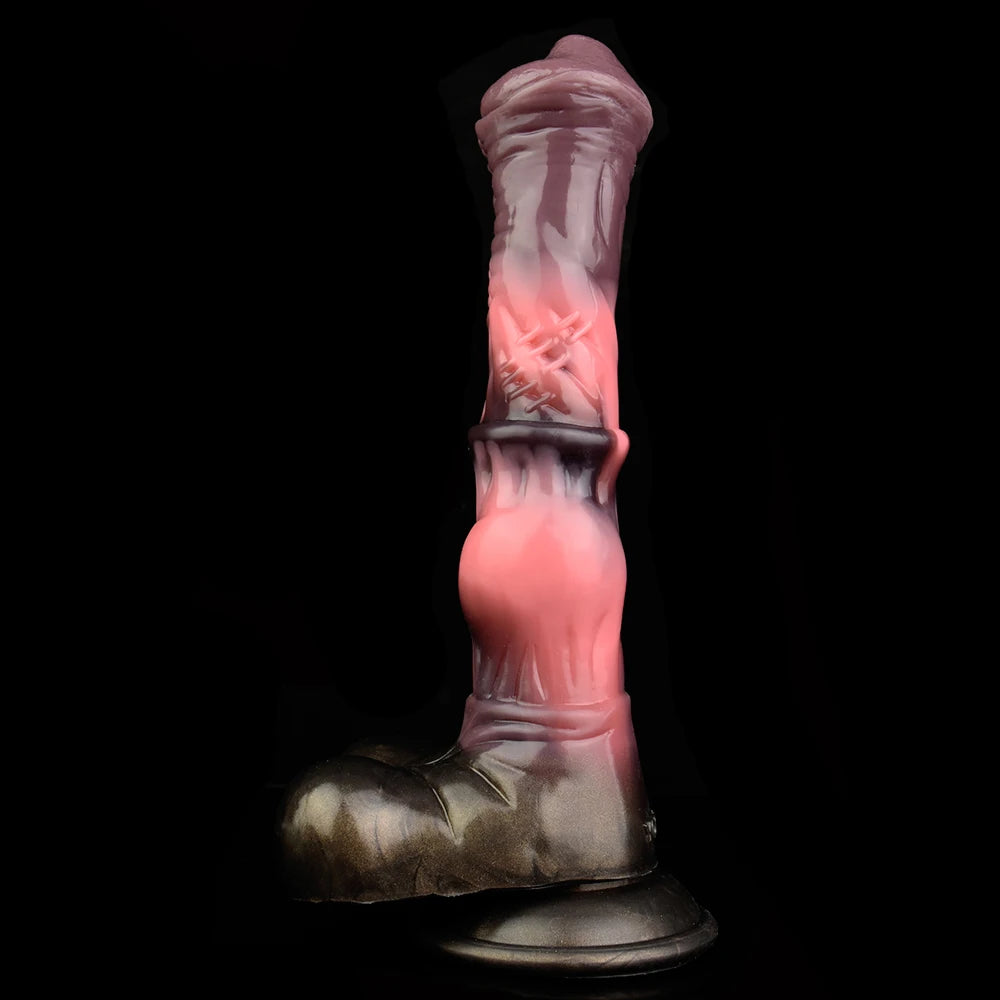 NSFU 3 Styles Fantasy Dildo Flirting Sex Toy Anal Plug Soft Animal Horse Penis 18+ Adult Sexy Toys For Women Men Masturbator