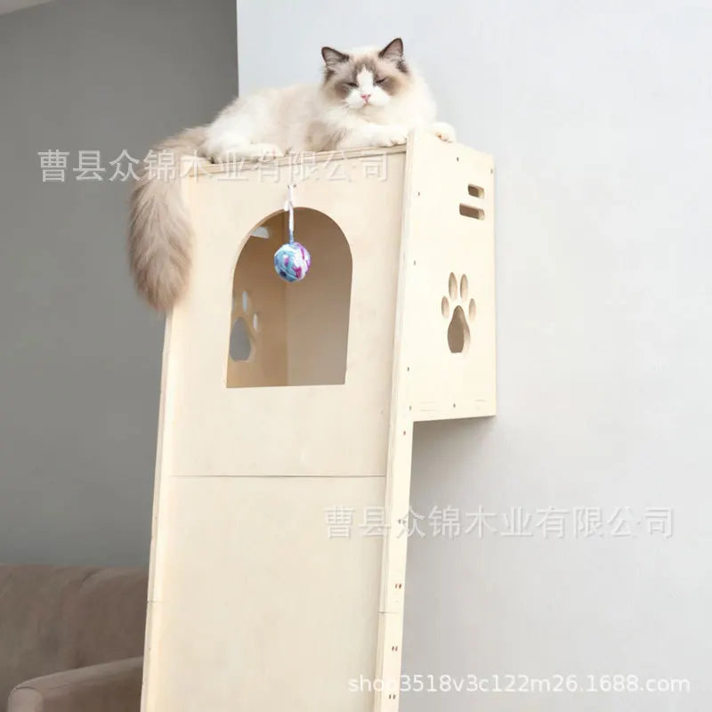 The cat scratching board is wear-resistant and does not drop debris. The scratch-resistant corrugated paper is anti-cat scratchi