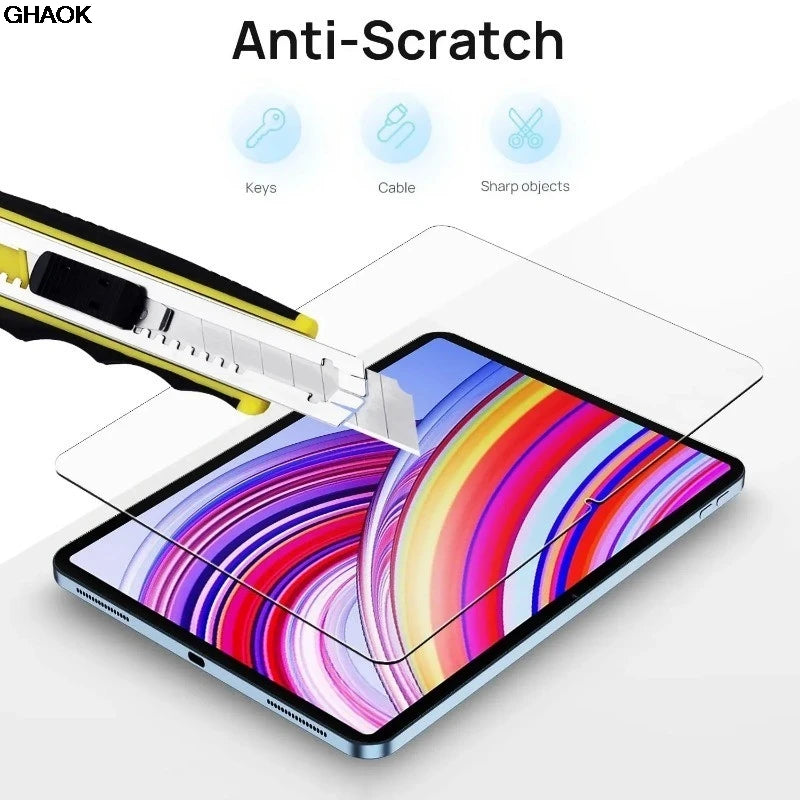 For Xiaomi Poco Pad 12.1 2024 Tempered Glass Screen Protector Anti Scratch HD Clear Protective Film For MIPad Poco Pad 12.1
