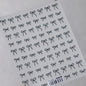 Embossed Colorful Bows Nail Art Stickers Sweet Laser Gold Silver Bowkonts Self Adhesive Nail Art Stickers Decoration Decals DIY