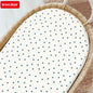 Cartoon Printed Crib Sheet Set Baby Bedding Toddler Mattress & Changing Pad Cover Polyester Cotton Fitted Bassinet Sheets