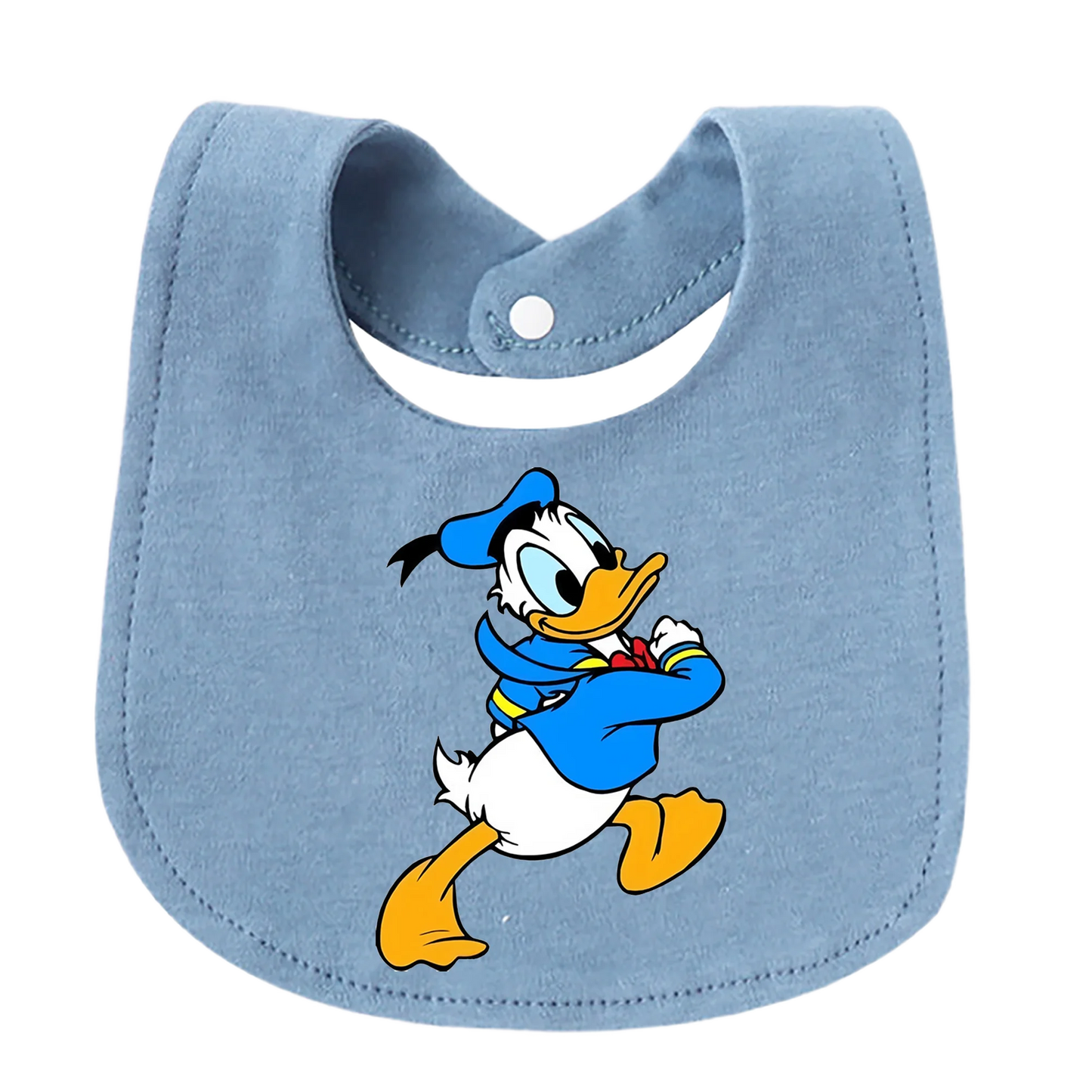 Baby Bib 100% Cotton Soft Absorbent Baby Bib U-Shaped Baby Bib Suitable for Use by Newborns to Children Aged 3 Years for Feeding