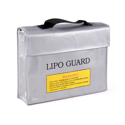 Lipo Guard Safety Bag Fireproof Explosion-Proof Portable Lipo Safety Bag 215*115*155mm for RC FPV Racing Drone Car Battery Safe