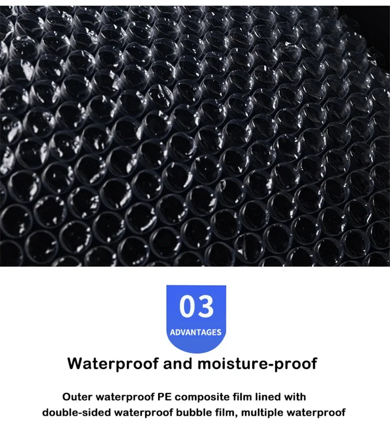 50/100 Pcs Black Bubble Packaging Envelope Mailing Envelopes Mailer Poly Envelope for Shipping Self Seal Bubble Bags Padding