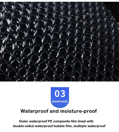 50/100 Pcs Black Bubble Packaging Envelope Mailing Envelopes Mailer Poly Envelope for Shipping Self Seal Bubble Bags Padding