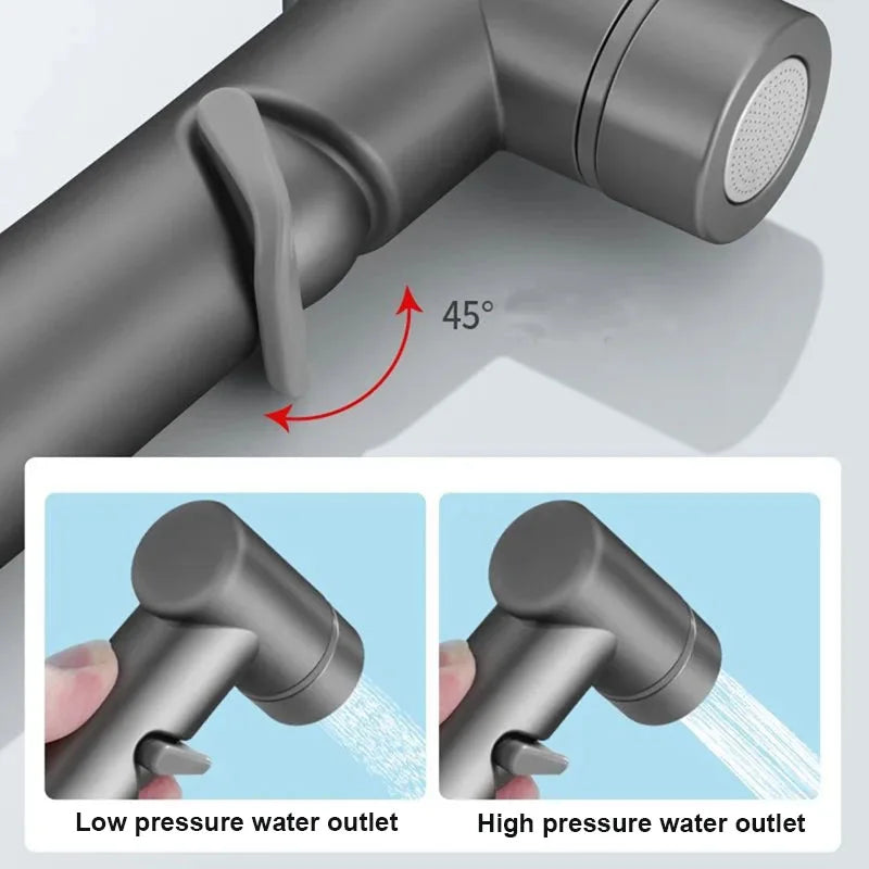 Toilet Cleaning Bidet Toilet Sprayer Set Cold Water Portable Bidet Toilet Accessories Handheld Bathroom Wash Anal Douche