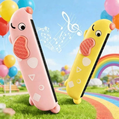 Children's Puppy Harmonica Musical Instrument Toy Educational Early Education Music Teaching Aids Children's Birthday Gift