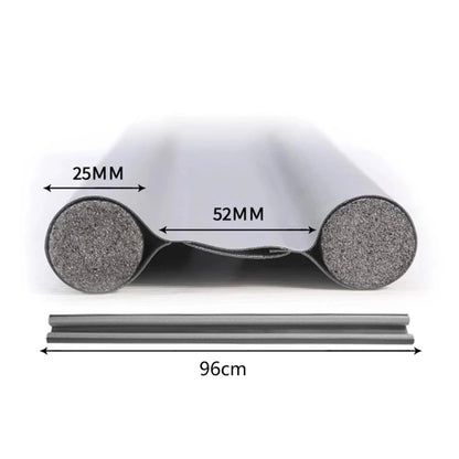 96CM Windproof Seal Strips Draught Excluder Stopper Door Bottom Guard Double Protectors Doorstop Dust-proof Blocker Sealers