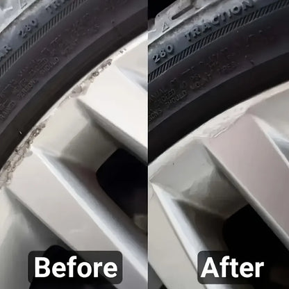 Wheel Repair Polish Paste, Tire Scratch Remover Wax, Wheel Care Cream for All Wheels, Car Maintenance & Restoration Supplies
