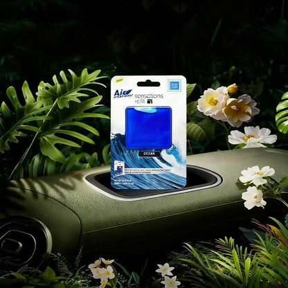Perforated Membrane Car Air Freshener - Peel & Use Liquid Essential Oil, Car & Home Dual Use, Long-Lasting Fragrance