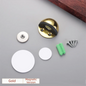No-Drill Magnetic Door Stopper: Silicone Anti-Collision Buffer for Glass & Bedroom Doors - Windproof Floor Mount