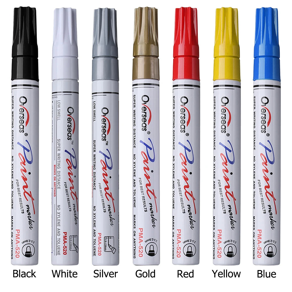 Car Scratch Repair PenWaterproof Auto Touch Up Paint Pen Fill Remover Vehicle Tyre Paint Marker Clear for Car Styling Fix Care