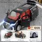 1:32 Mini Car Diecast Ambulance Fire-Truck Policecar Model Sound And Light Vehicle Simulation Collection Gifts Toys
