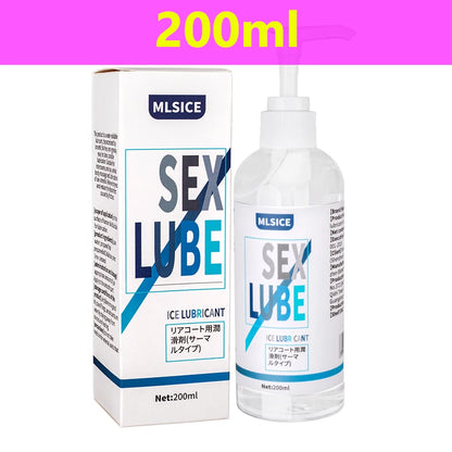 500/400ml Anal Lubrication Water-based Semen Sex Lubricant Love Gel Sex Lube Couples Gay Vaginal Oil Masturbation Toy Lubricants