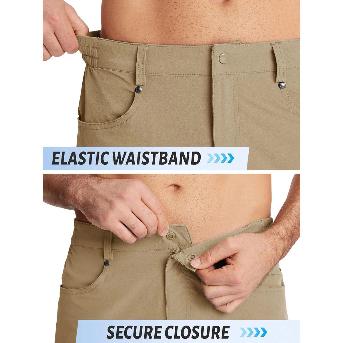 TACVASEN Men's Lightweight Shorts Outdoors Hiking Fishing Short Pants with Multiple Pockets Quick Dry Summer Work Cargo Shorts