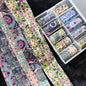 10Rolls Halloween  Flower Plaid Angel Marble  Bow Nail Foils Transfer Paper  Nail Art Stickers   Decal  Nails Decoration