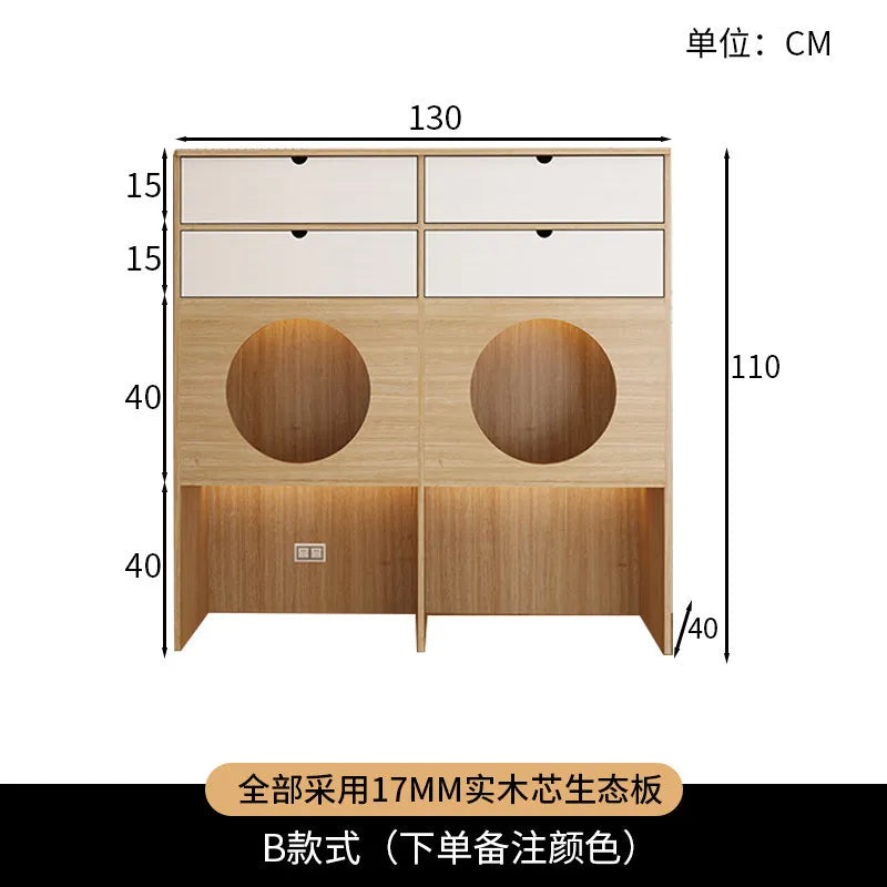 Balcony Pet Cabinet Cat Nest Cabinet Household Indoor Cat House Luxury Pet Villa Locker Side Cabinet Dog House